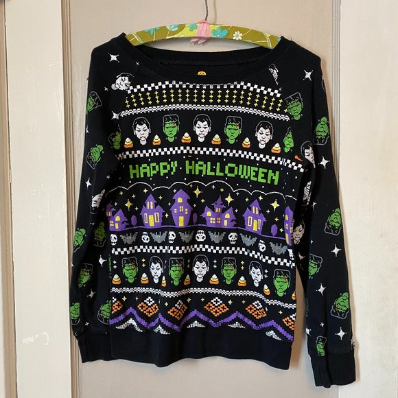 Halloween Ugly Sweater Pattern 